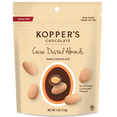 Cocoa Dusted Almonds